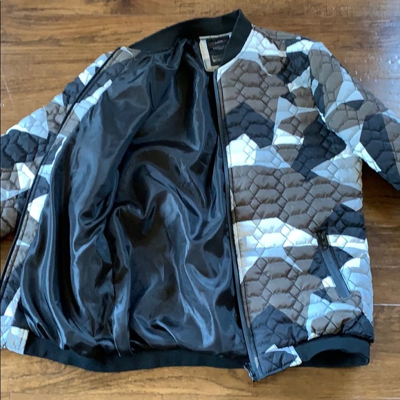 FASHION MAN Camo Bomber Jacket - Picture 2 of 2